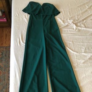 Dark green jumpsuit